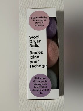 ✨New✨ melii: Wool Dryer Balls (Reusable) Pack of 3